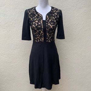 Betsey Johnson Dresses - BETSEY JOHNSON BLK LACE OVERLAY COCKTAIL Dress Betsey Johnson Dresses - BETSEY JOHNSON BLK LACE OVERLAY COCKTAIL Dress